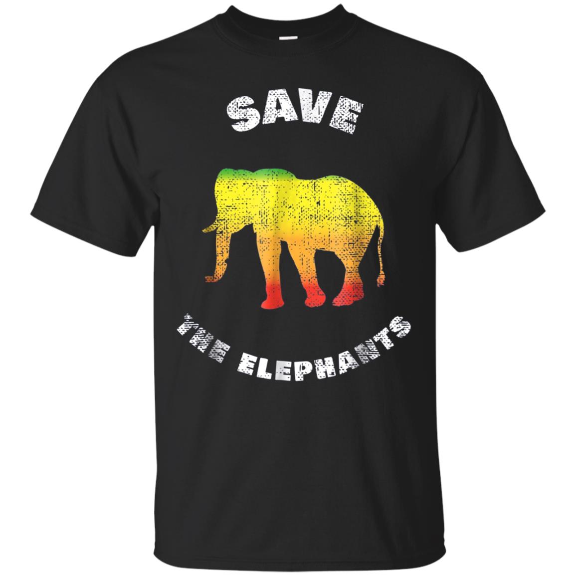 Vintage Save The Elephants Shirt Elephant Rescue Tee Gift