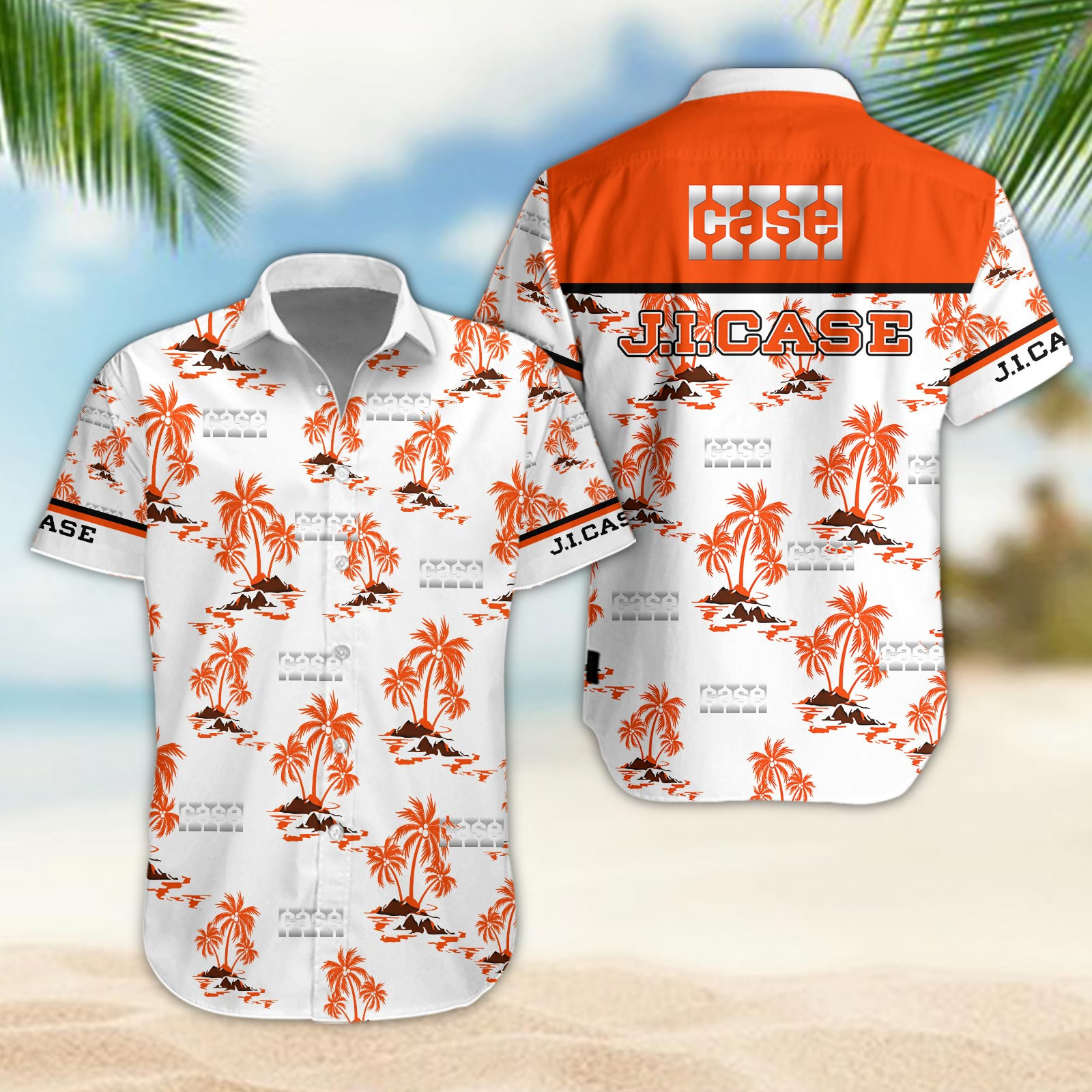 J.I. Case Hawaiian Shirt