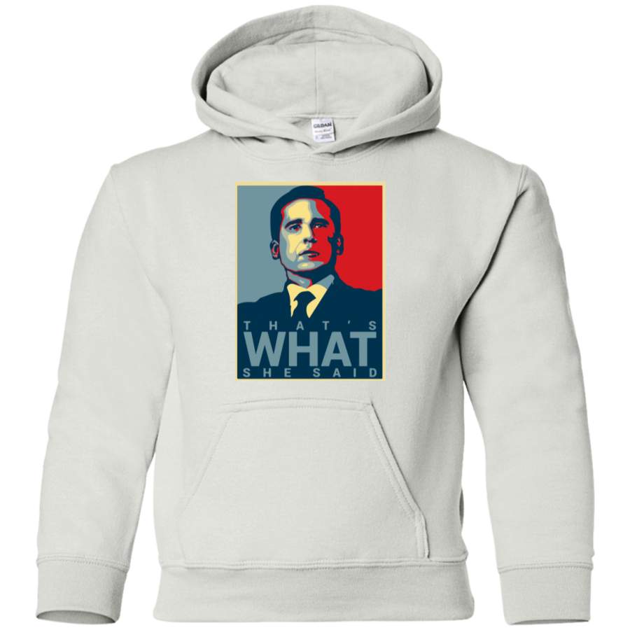 AGR That’s What She Said – Michael Scott – The Office US Youth Pullover Hoodie