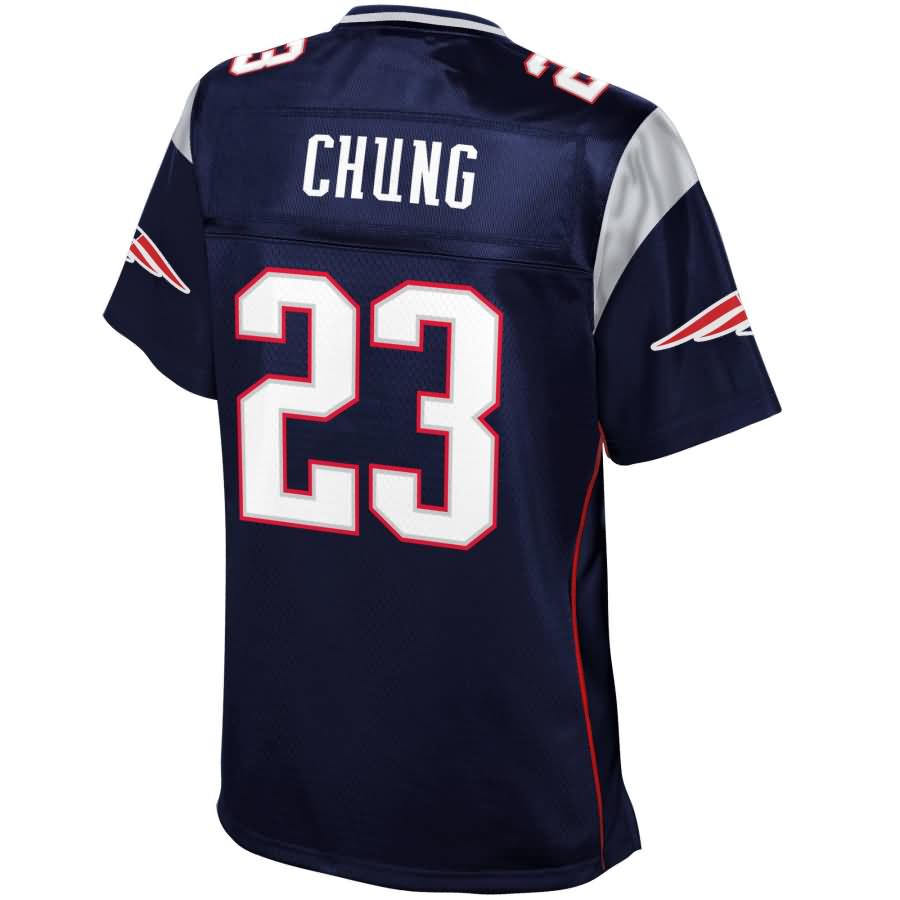 Womens New England Patriots Patrick Chung NFL Pro Line Navy Team Color Jersey