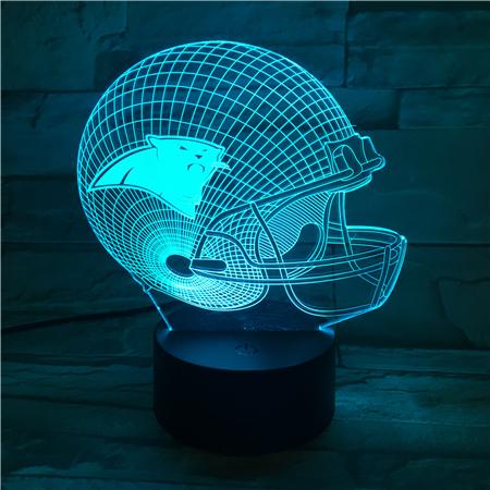 Carolina Panthers 3D Illusion Led Lamp