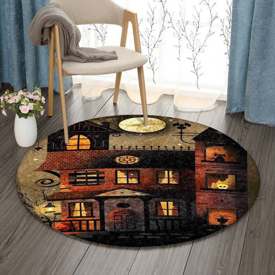 Halloween IE5406 Round Rug BEVR3007