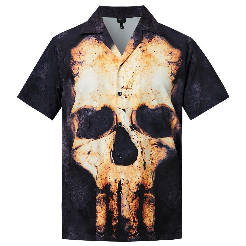 Shop From 1000 Unique Mens Hawaii Shirt Skull Ha97684