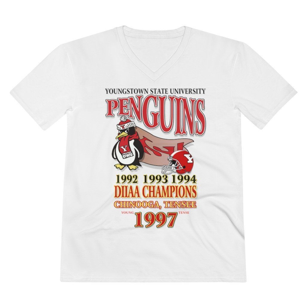 YOUNGSTOWN state university PENGUINS Men V-Neck