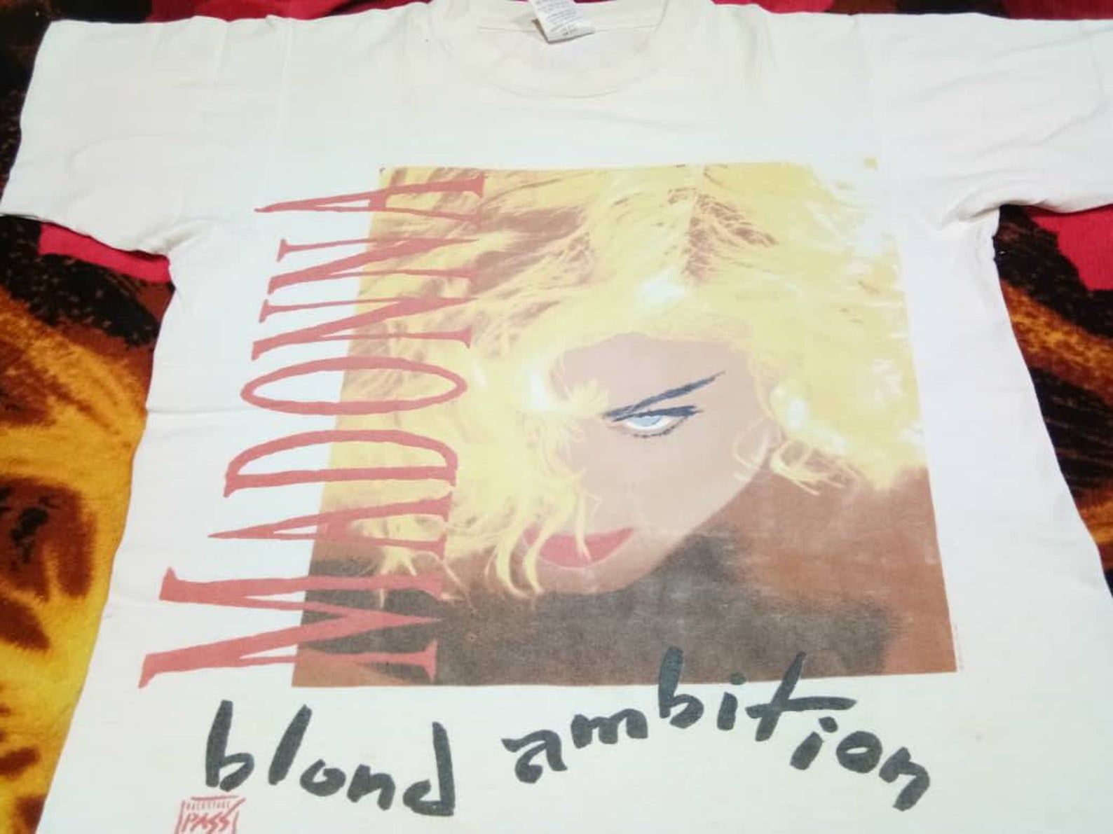 Vintage Madonna Blond Ambition 1990 T Shirt