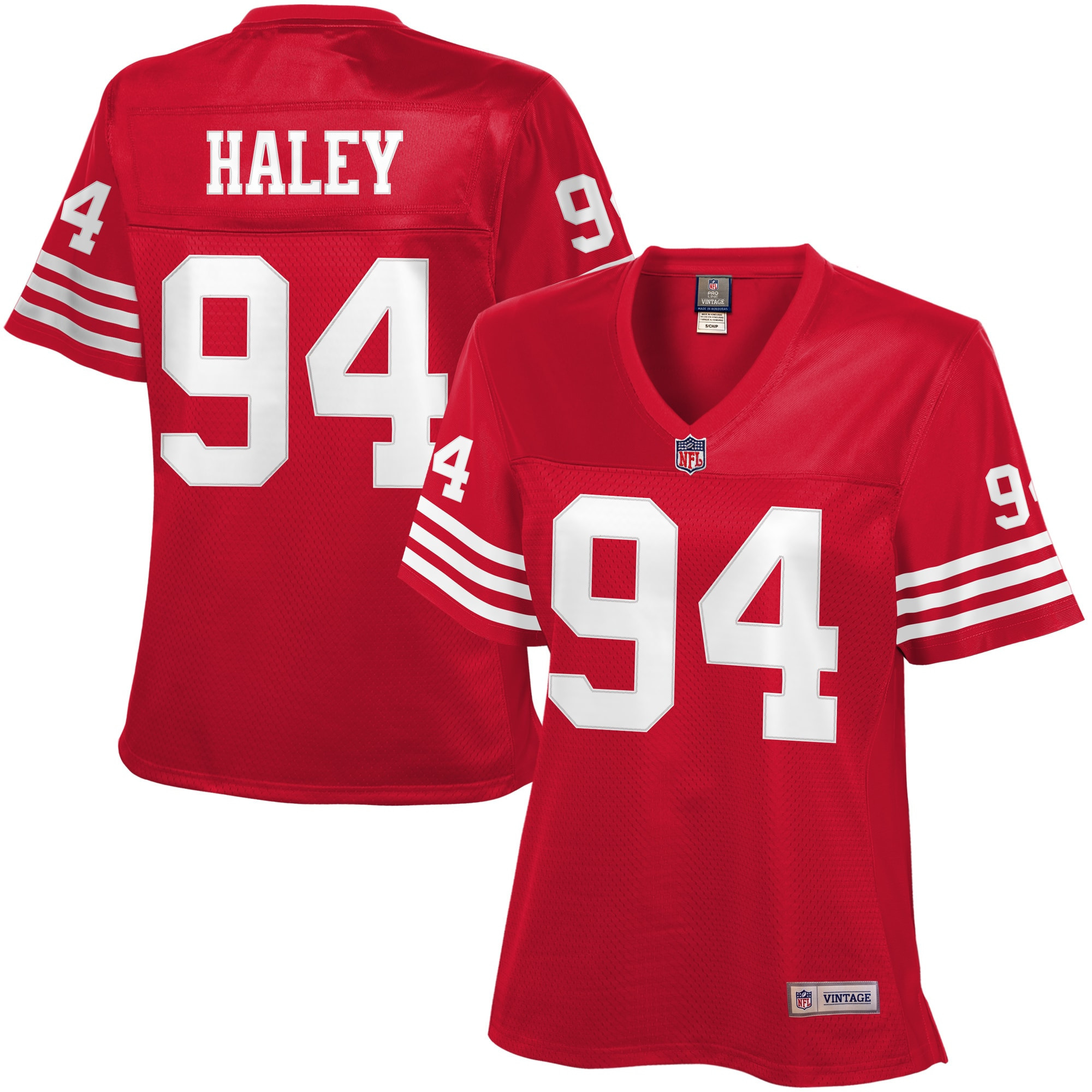 Charles Haley San Francisco 49ers NFL Pro Line Womens Retired Player Jersey – Scarlet NFL