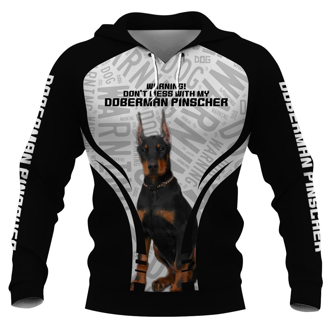 Doberman-Warning , Edition 3D Full Printing
