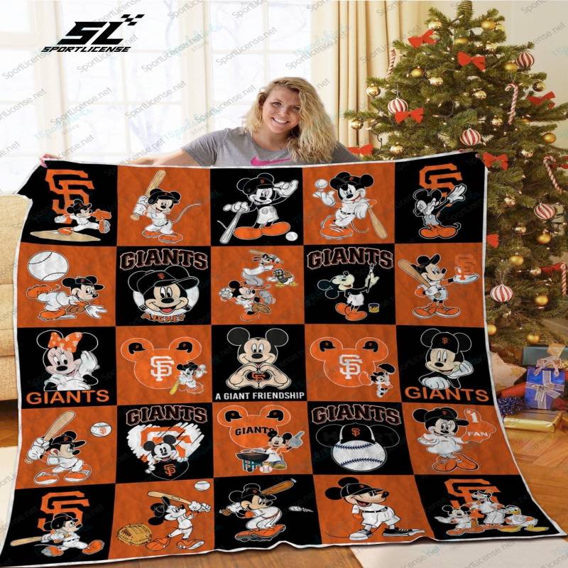 H San Francisco Giants DN Quilt Blanket