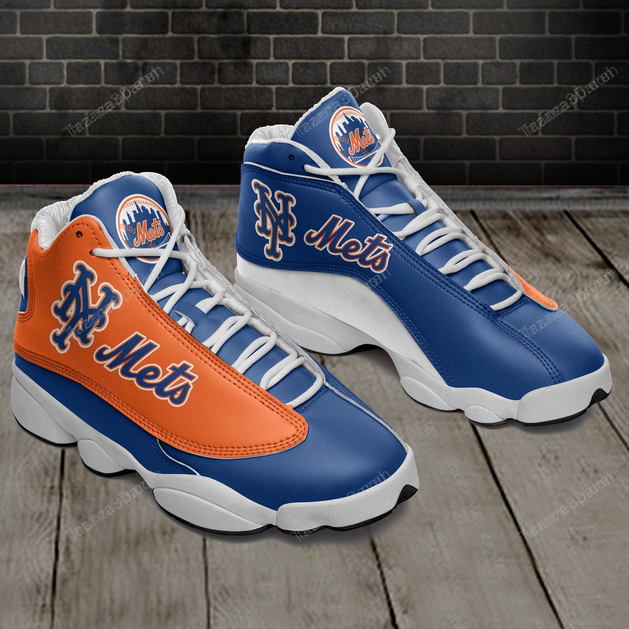 New York Mets Air Jd13 Sneakers 044