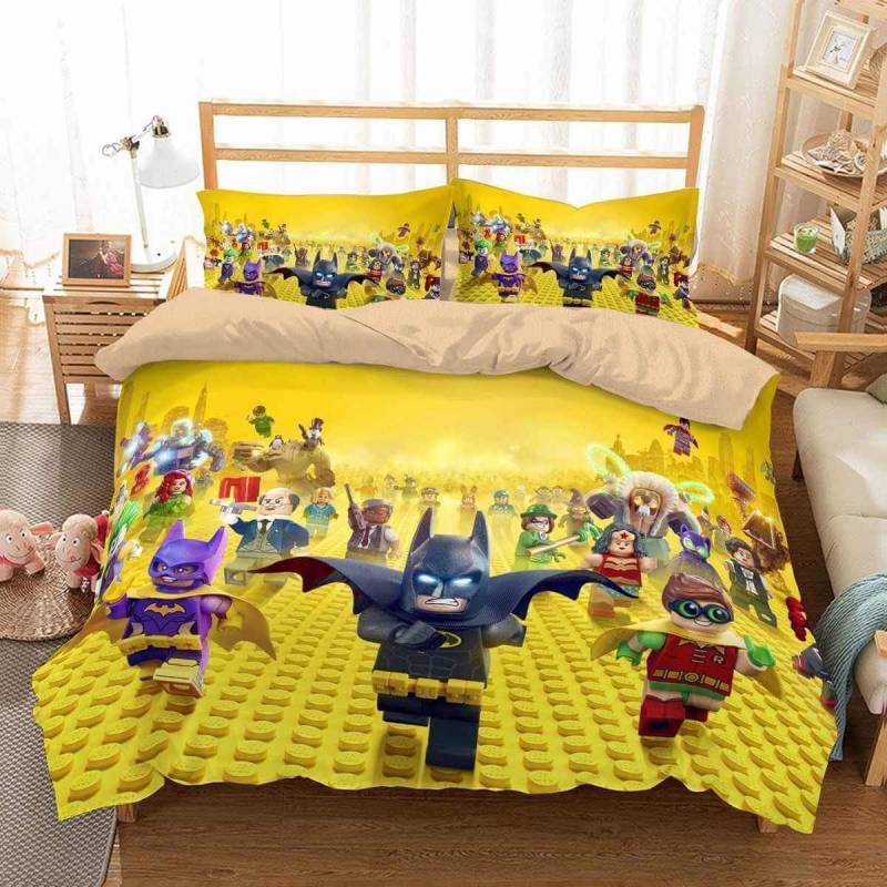 3D Customize The LEGO Batman Movie Bedding Set Duvet Cover Set Bedroom Set Bedlinen