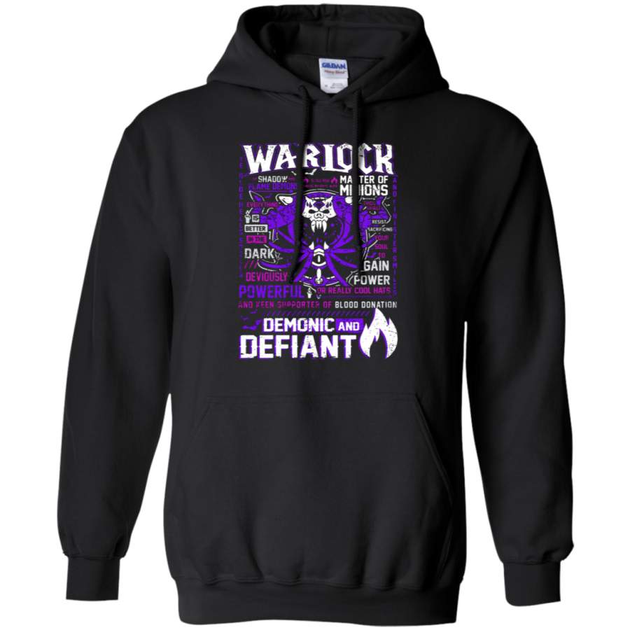 AGR World of Warcraft Warlock Master Of Minions Demonic Hoodie