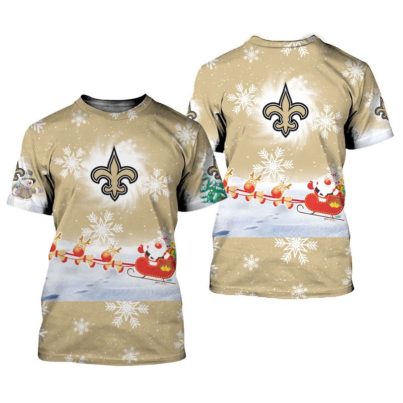 New Orleans Saints Cool Christmas T-Shirt