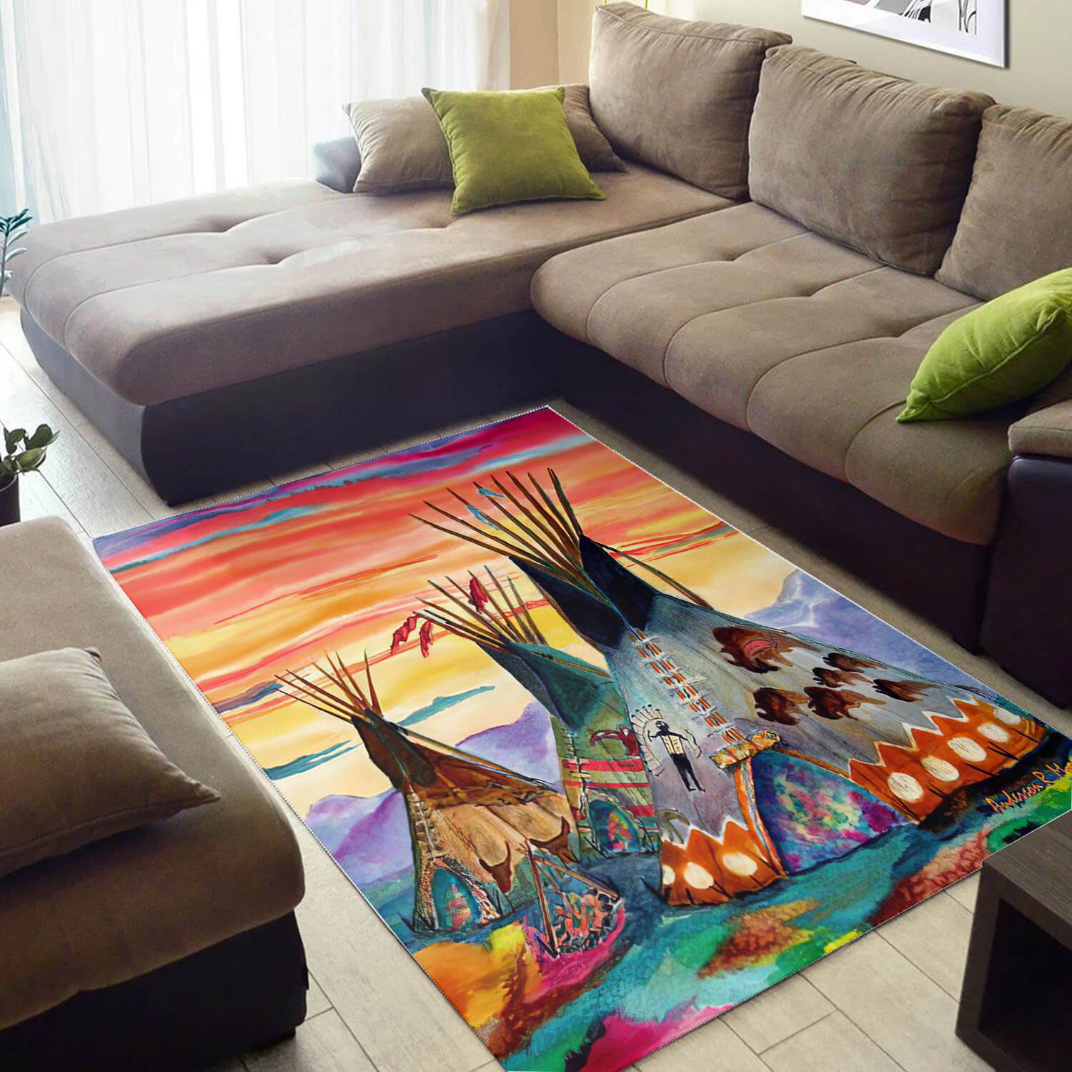 Inspired African American Rug Perfect Black History Month Afrocentric Art African Themed Carpet African Living Room Decor WBG3072