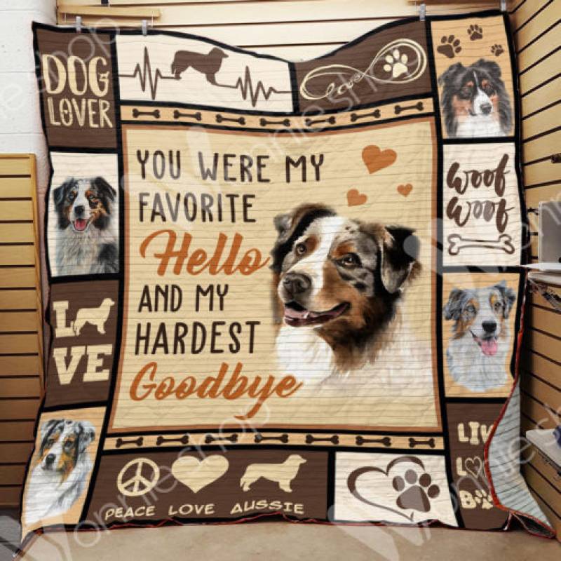 Australian Shepherd Dog Blanket NOV2702 78O42