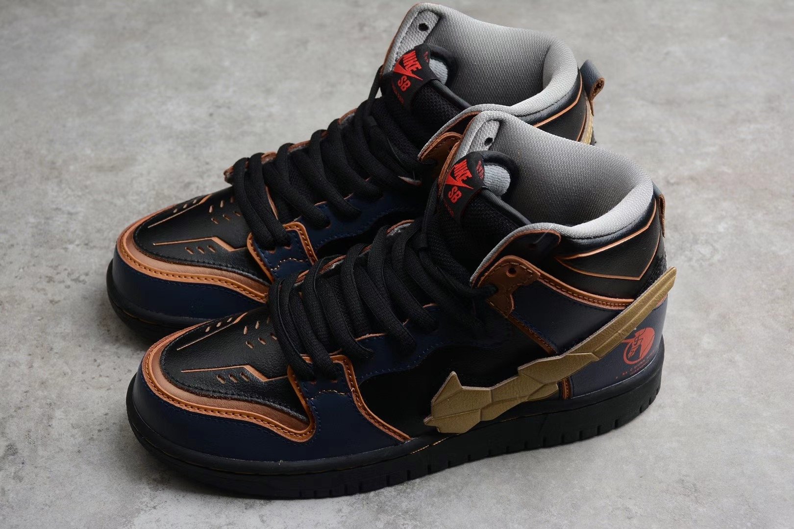 Nike x Gundam SB Dunk High Pro QS Banshee Shoes Sneakers SNK411876155