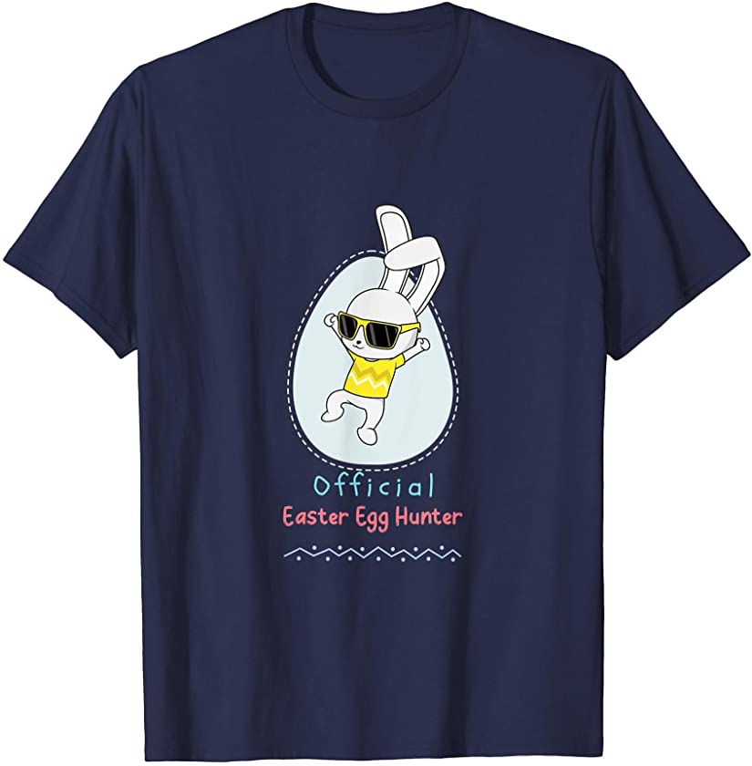 Official Easter Egg Hunter Bunny T-Shirt