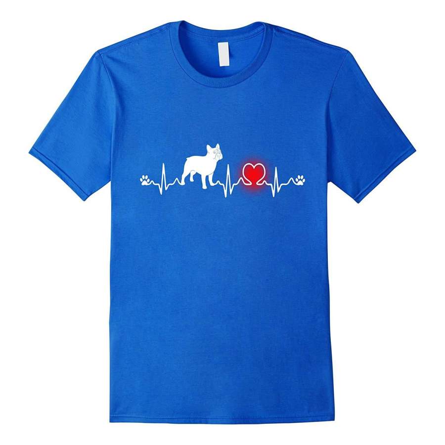 French Bulldog Shirt Tee Mens Women Valentine Gifts T-Shirt