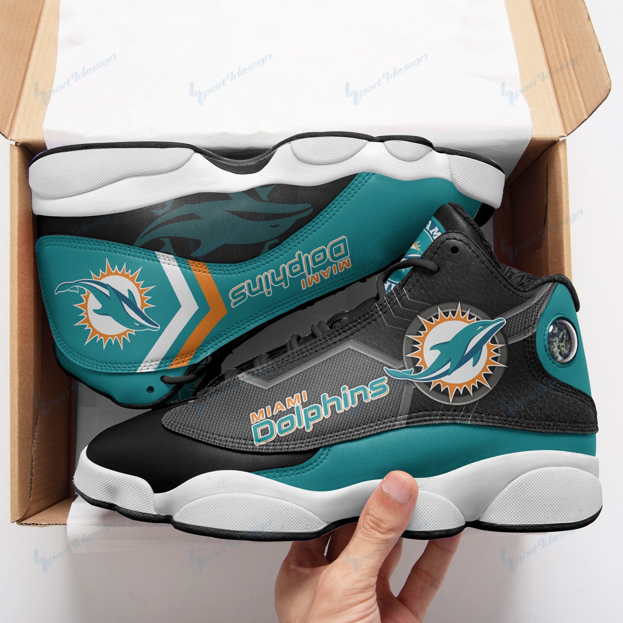 Miami Dolphins AJD13 Sneakers 1002