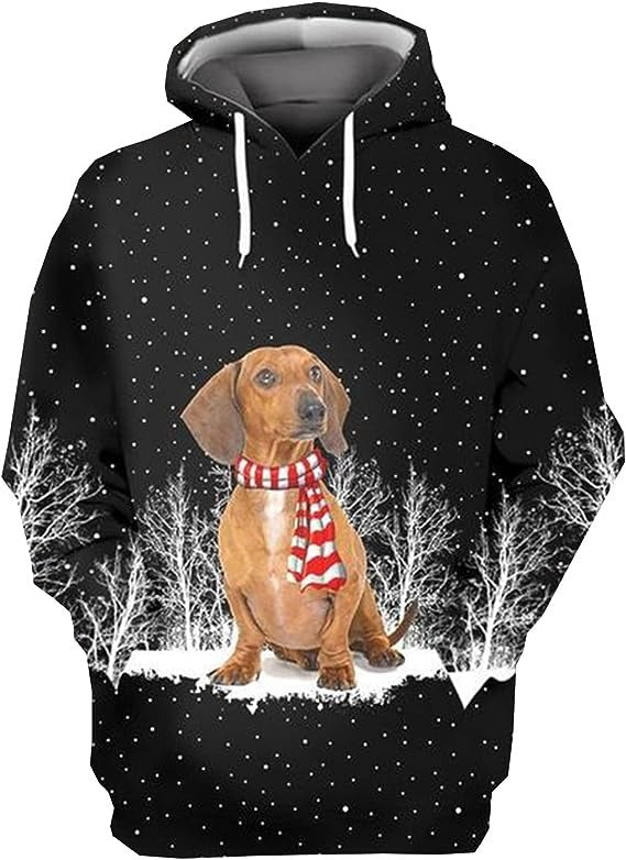 Dog Lover, Dog Christmas Shirt, Dachshund Christmas Gift, Funny Dog Hoodie, Dog Halloween Shirt