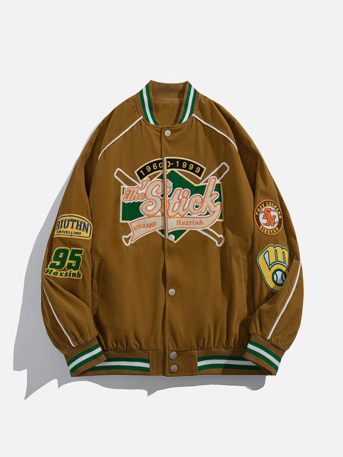 Talishko™ – Baseball Medal Embroidery Varsity Jacket