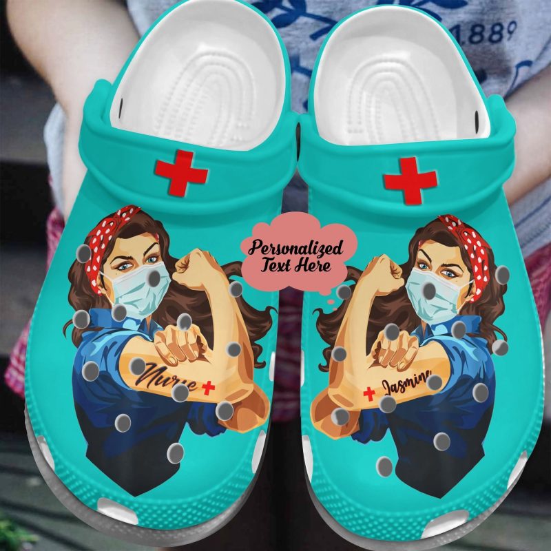 Custom Name For Nurse Shoes – Super Hero Nurse Outdoor Shoes Birthday Gift For Women Girl Mother Daughter Sister