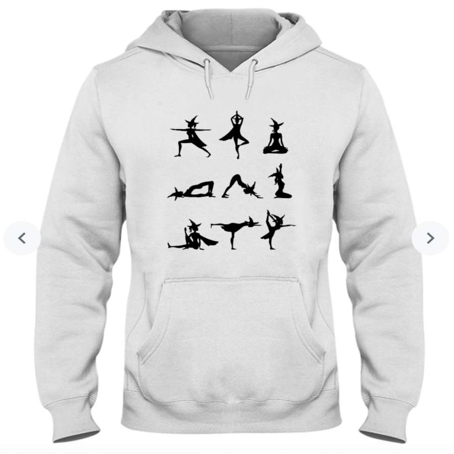 YOGA Halloween Yoga Hooded Sweatshirt