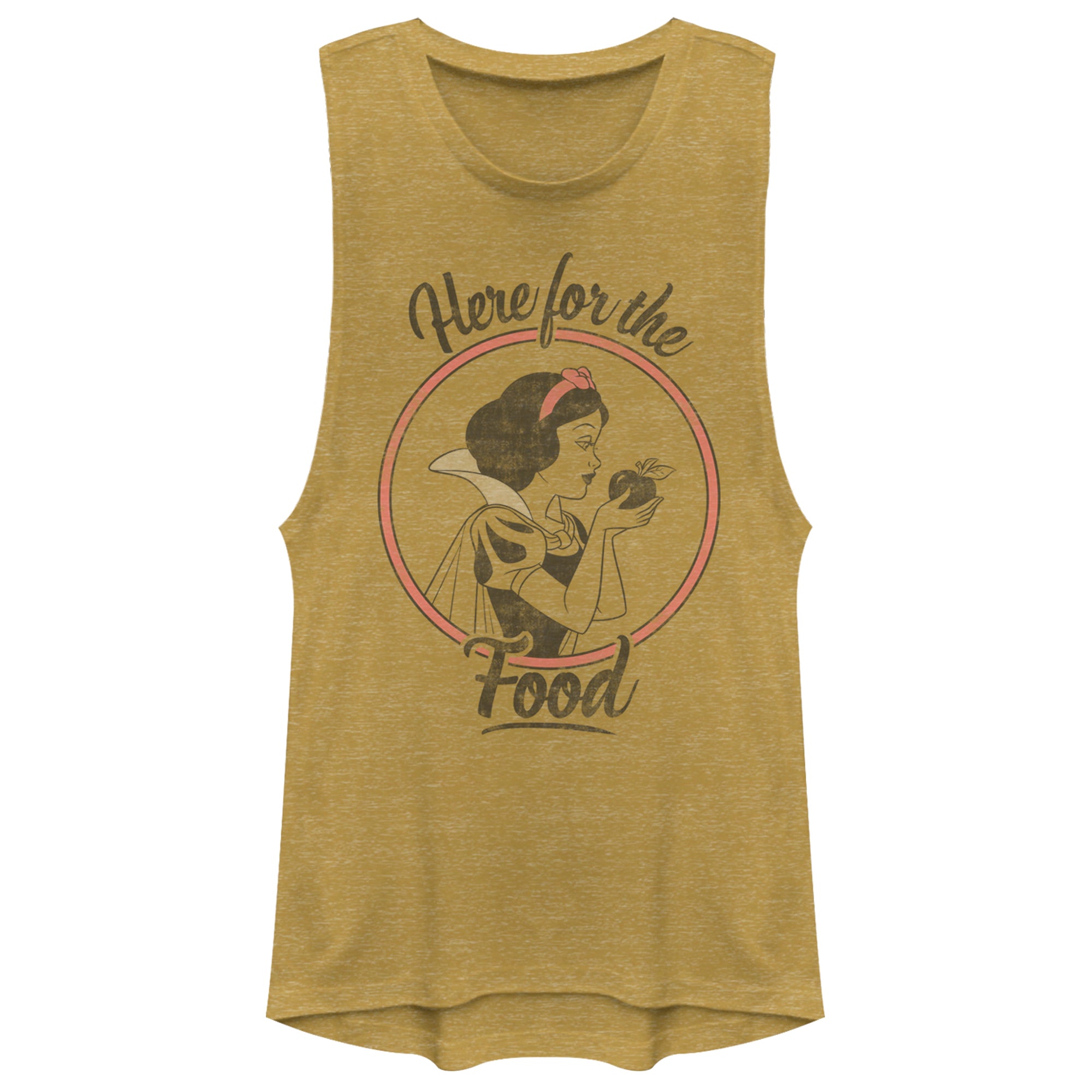 Snow White And The Seven Dwarves Junior’S Food  Festival Muscle Tee