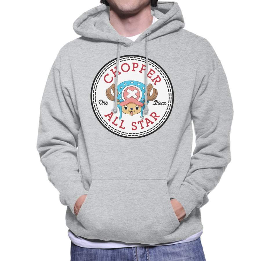 Tony Tony Chopper One Piece Converse All Star Men’s Hooded Sweatshirt