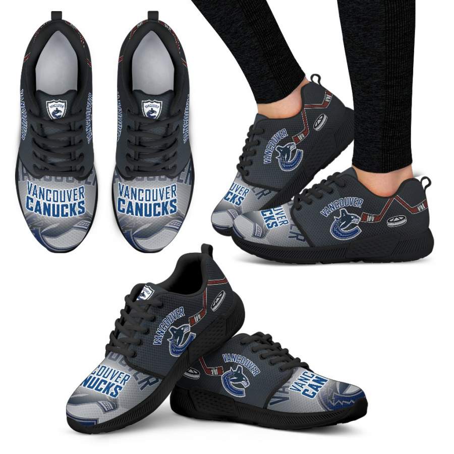 Awesome Vancouver Canucks Running Sneakers For Hockey Fan