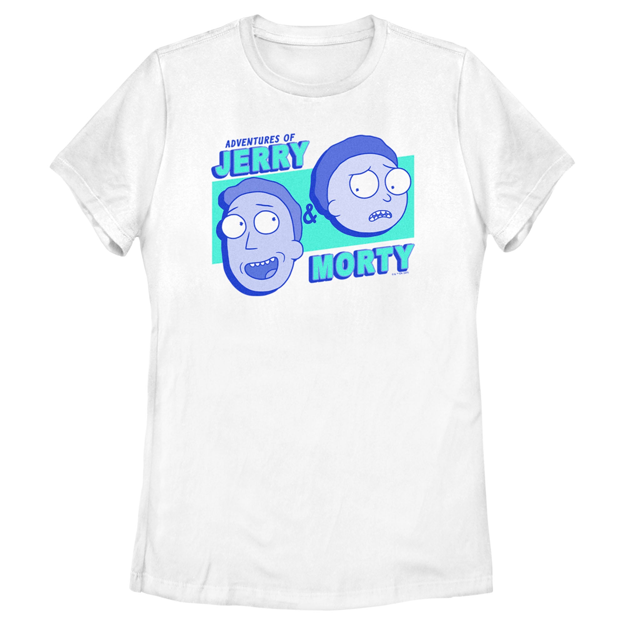 Women’S Rick And Morty Adventures Of Jerry & Morty T-Shirt