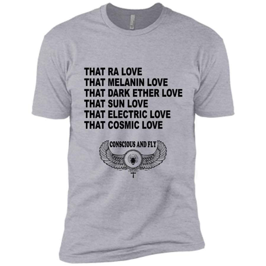 That Ra Love That Melanin Love That Dark Ether Love That Sun Love That Electric Love That Cosmic Love W – Canvas Unisex USA Shirt