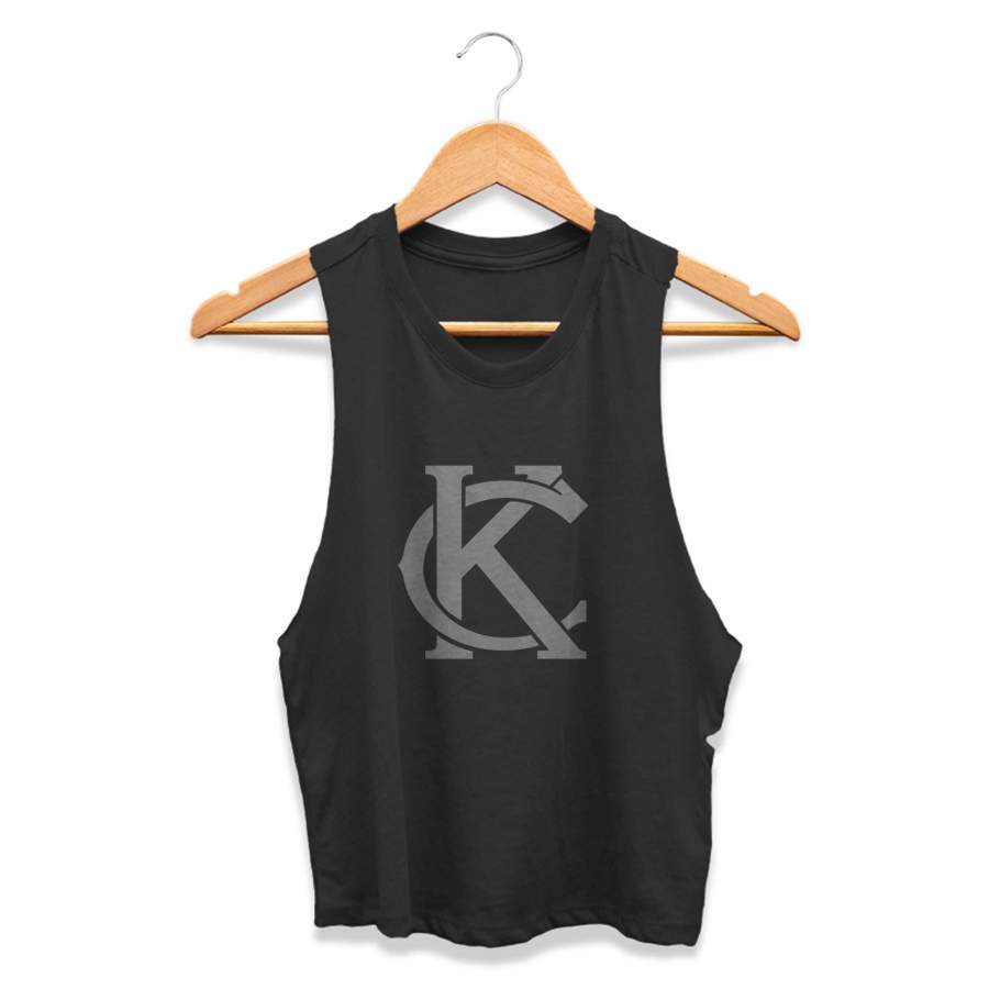 Kansas City Kc Logo Royals Chiefs Sporting Missouri CPY Womans Crop Tanktop Tee