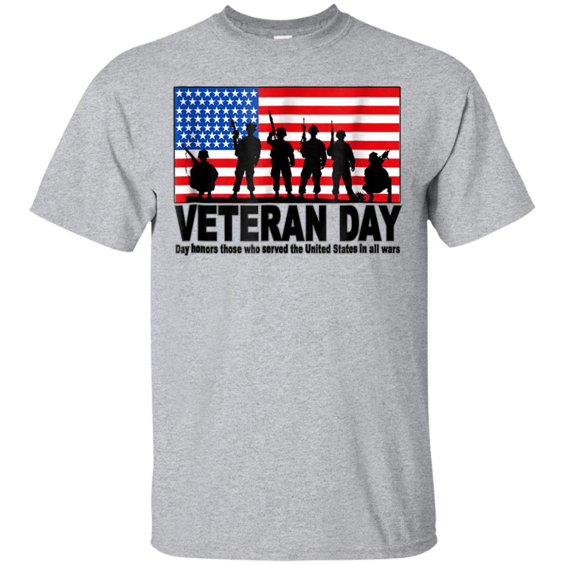 American Flag Veteran’s Day USA Patriotic Shirt Vintage