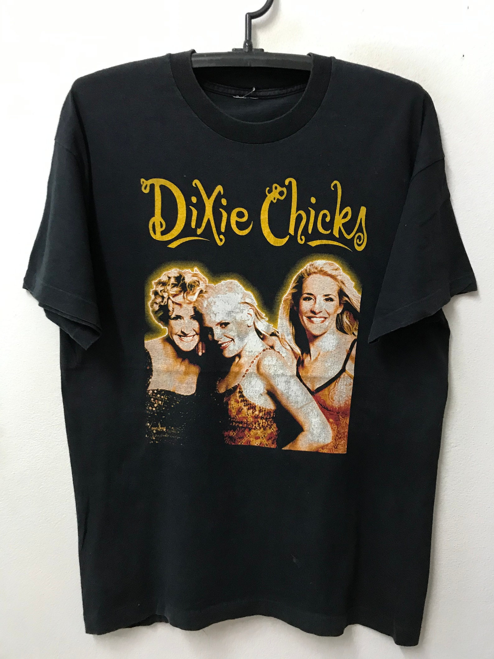 Vintage90S Dixie Chicks American Band Girl London Tourpop Teet Shirt L 215