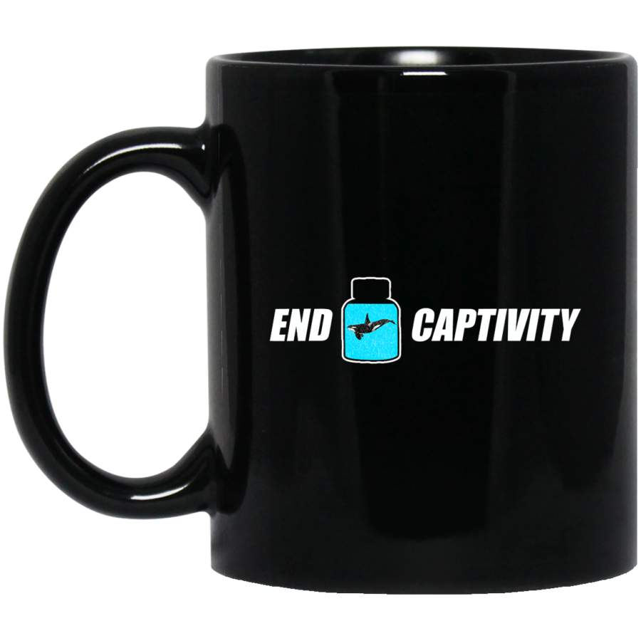 End Captivity Ocean Whale Lover Gift Coffee Mug