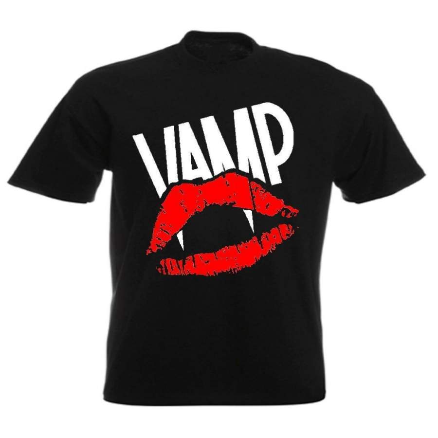 Vamp Retro 80S Vampire Horror Movie T Shirt