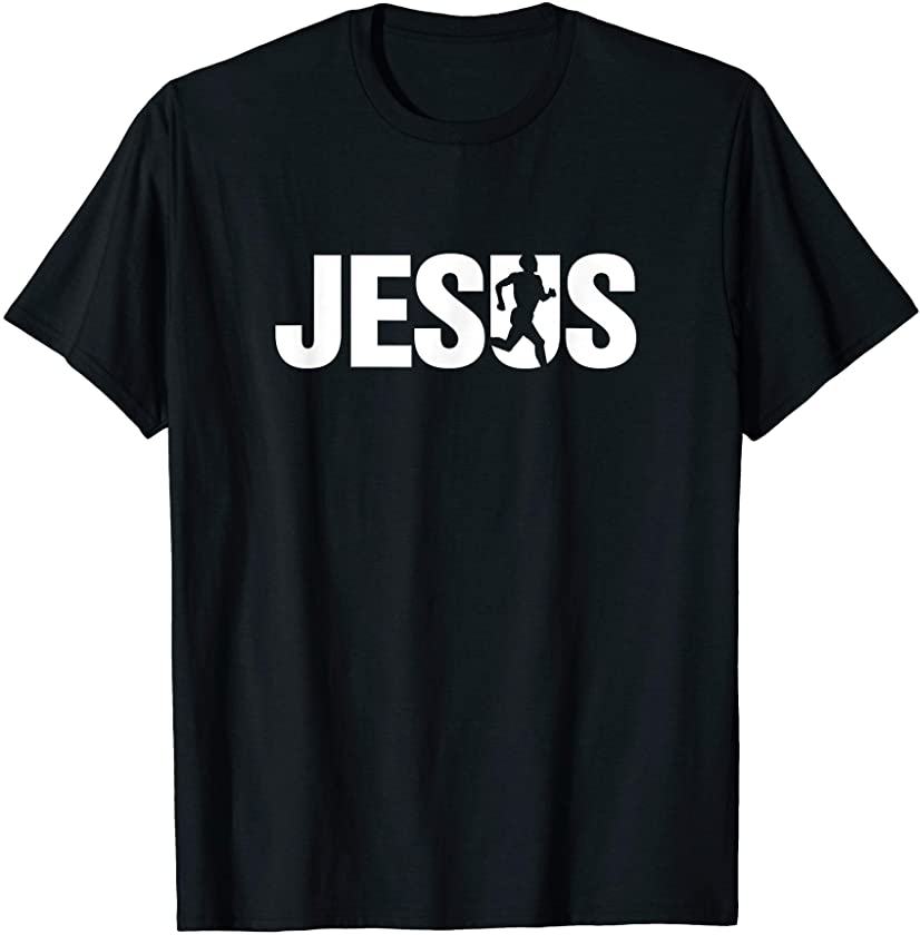 Jesus Christian Running, Cool Run Design Train T-Shirt – DRGGR Store