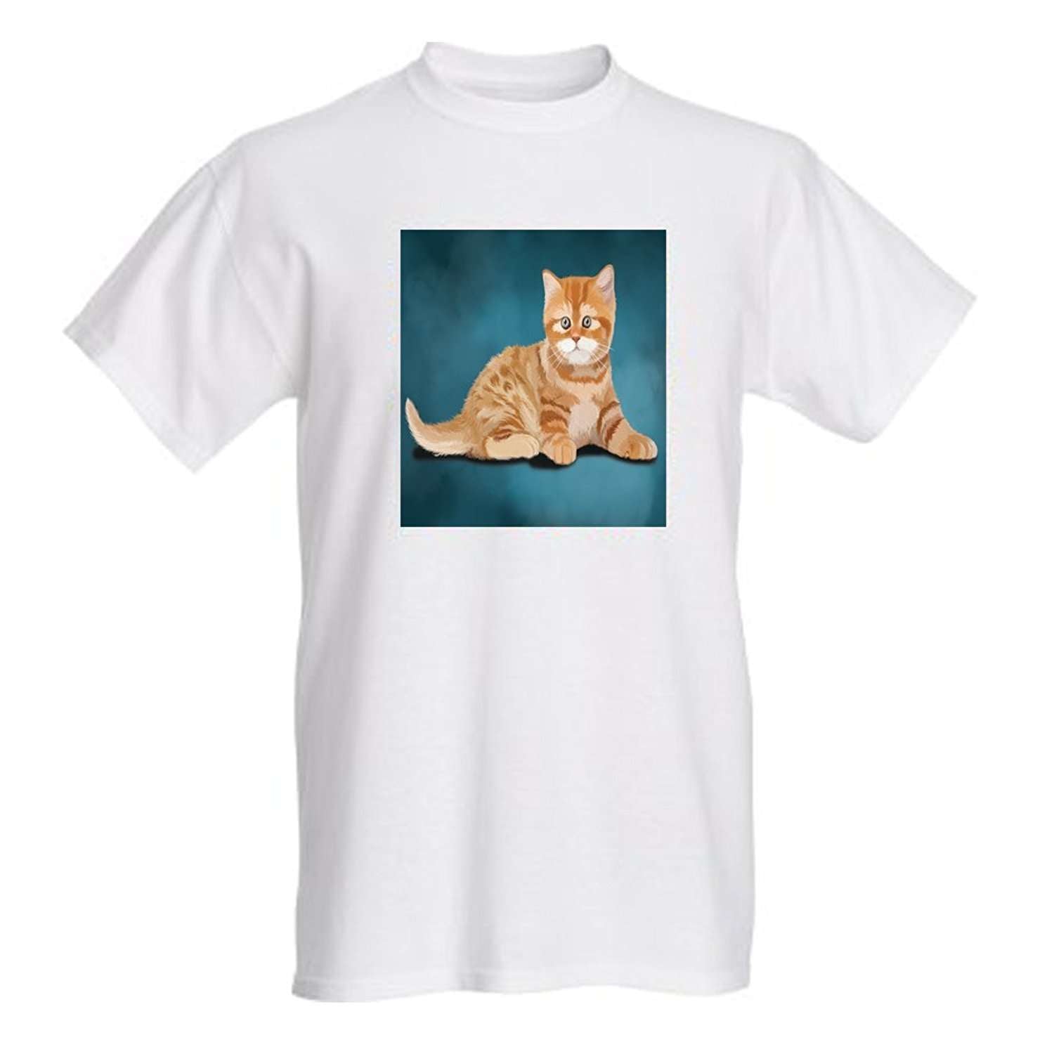 British Orange Kitten Cat T-Shirt