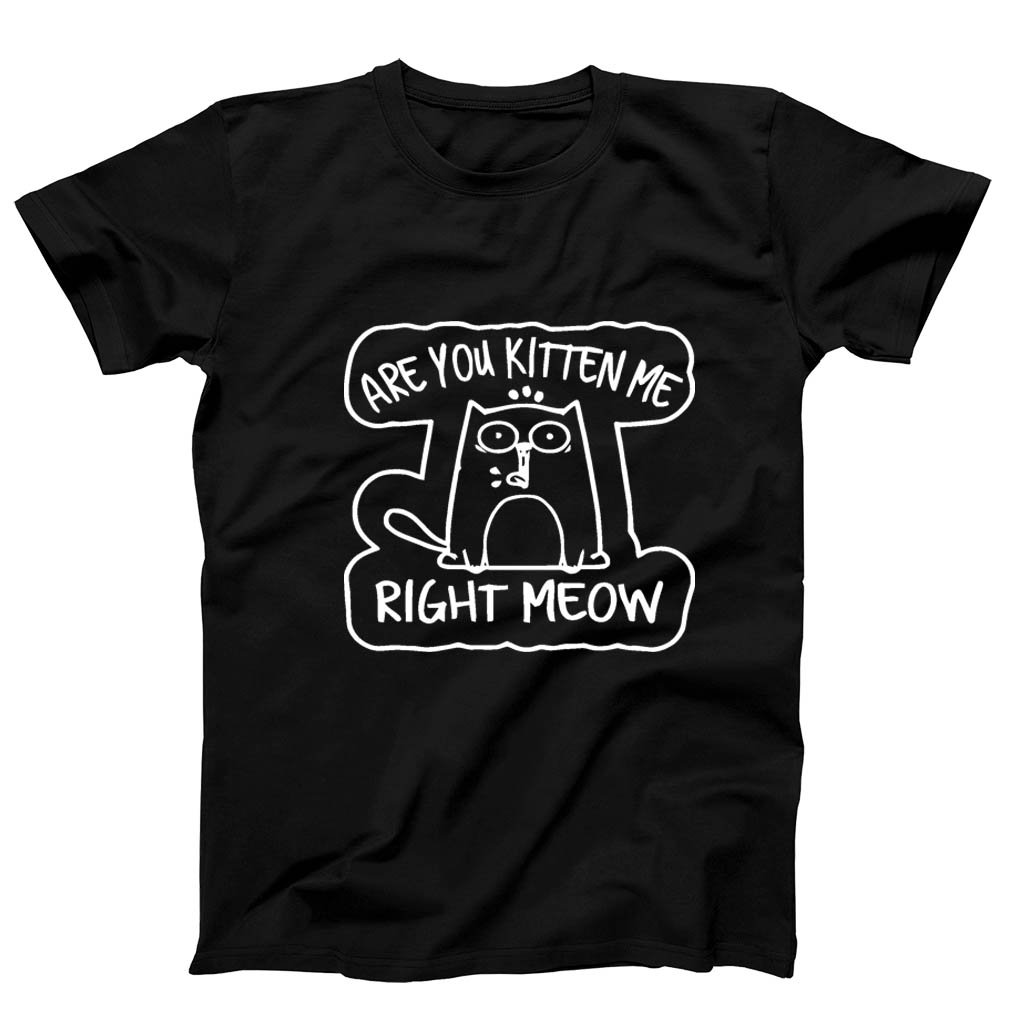 Are You Kitten Me Right Meow Vintage Range Men’s T-Shirt Tee