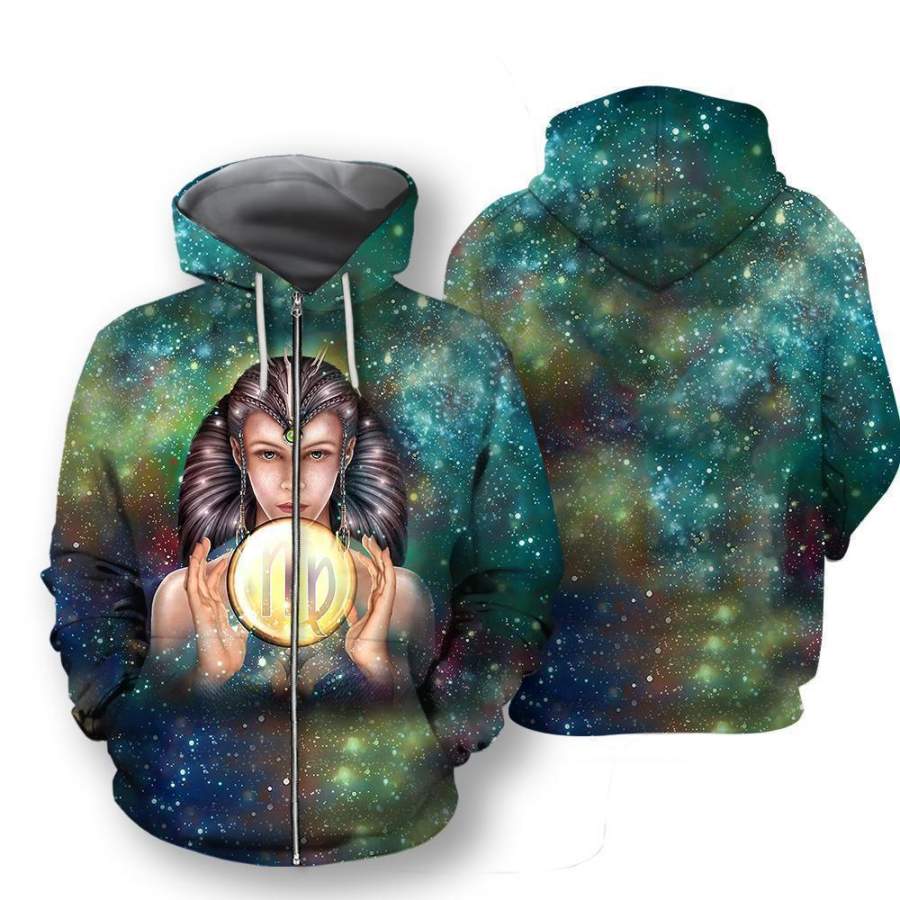 All Over Printed Virgo Hoodie