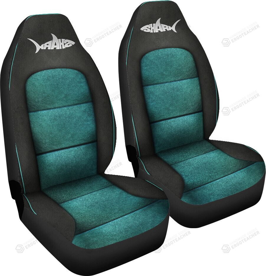 Shark Sikin Background Style Car Seat Covers