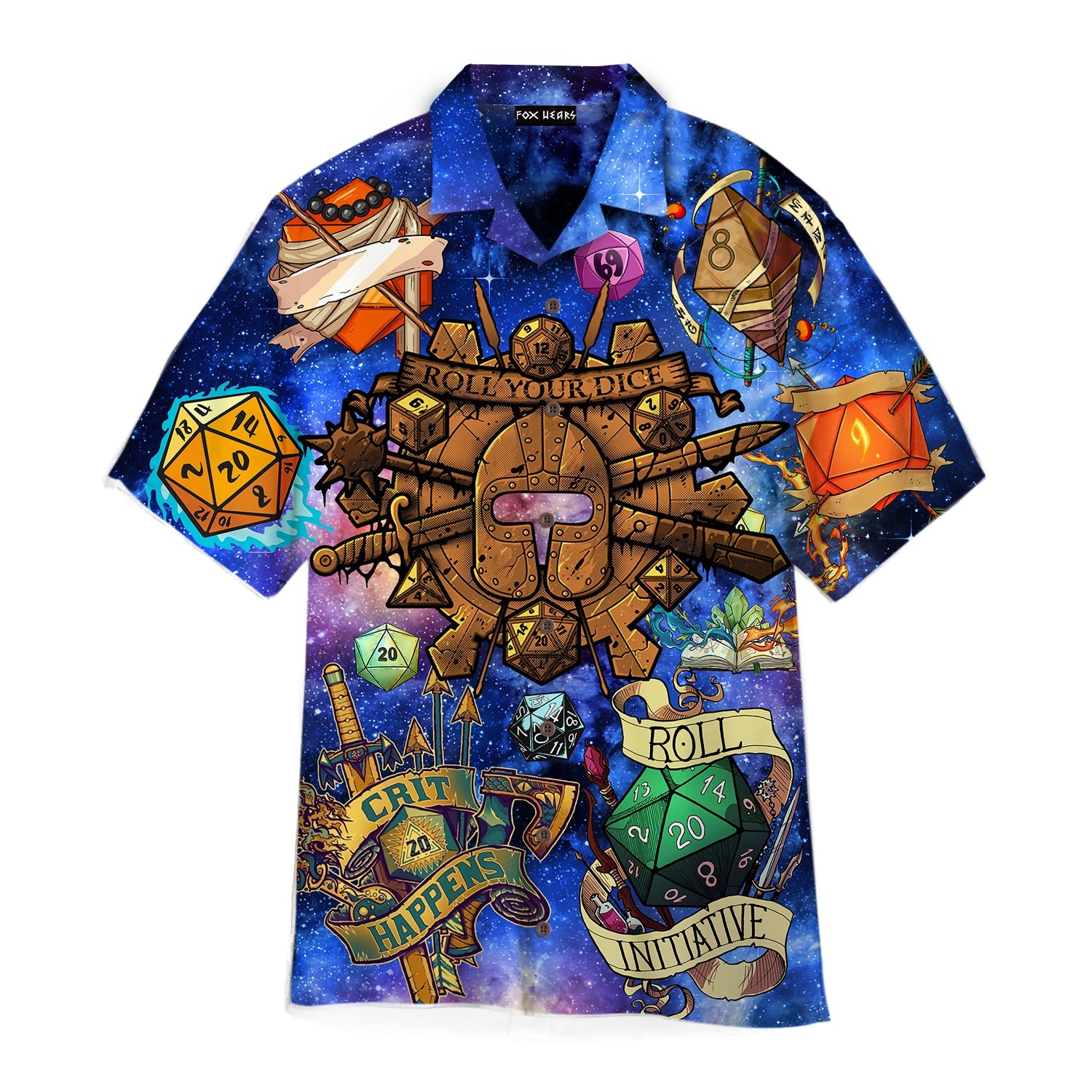 Dnd Roll Your Dice Hawaii Shirt For Men And Women Ha90734