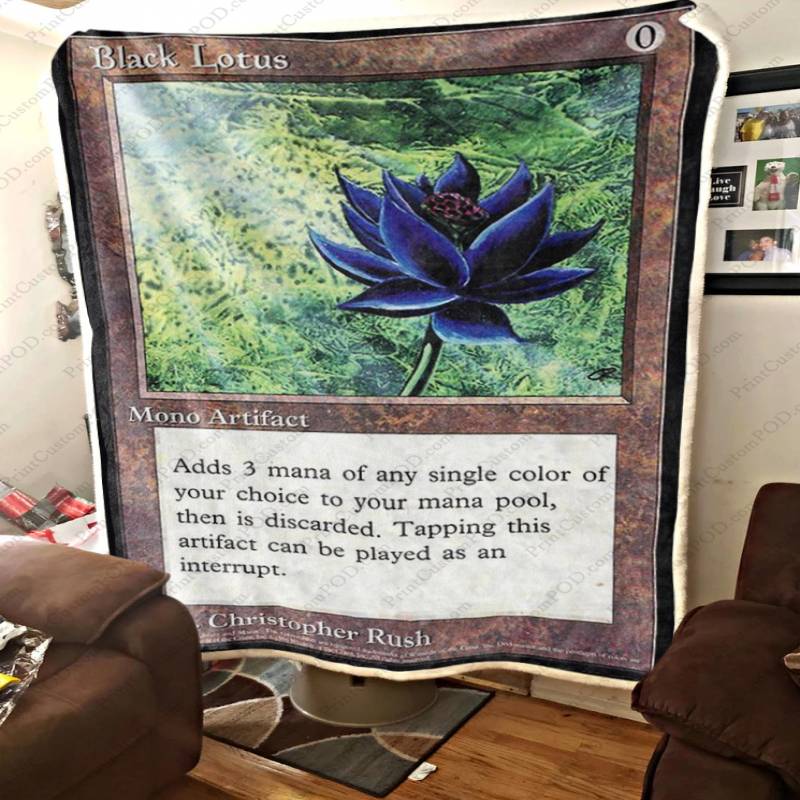 [TA] – Black Lotus Blanket