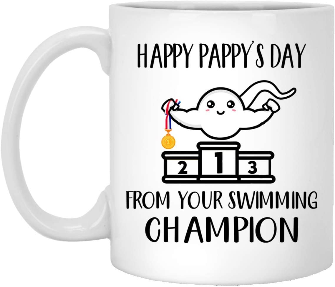 Happy Pappy’S Day From Your Swimming Champion Sperm Mug – Father’S Day Gift 15Oz