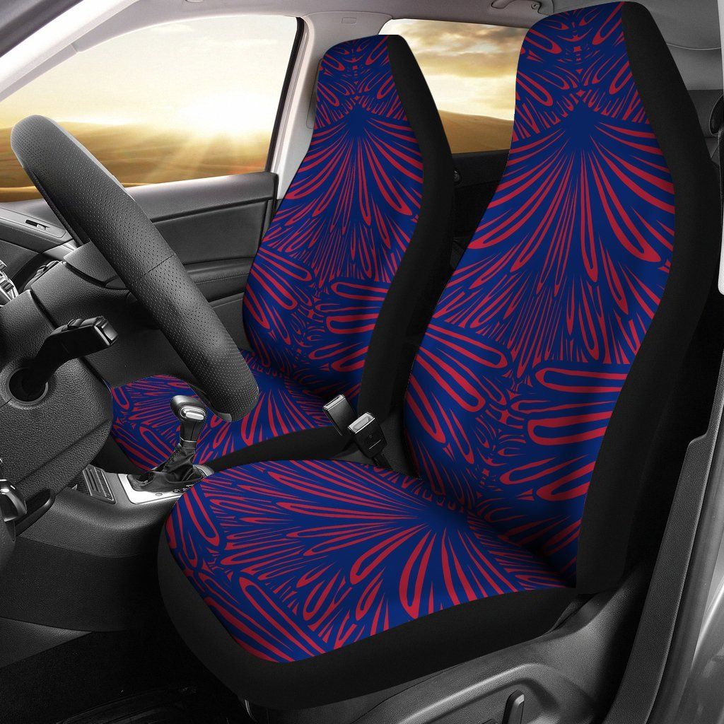 New York Giants Inspired Art Deco Car Seatcovers