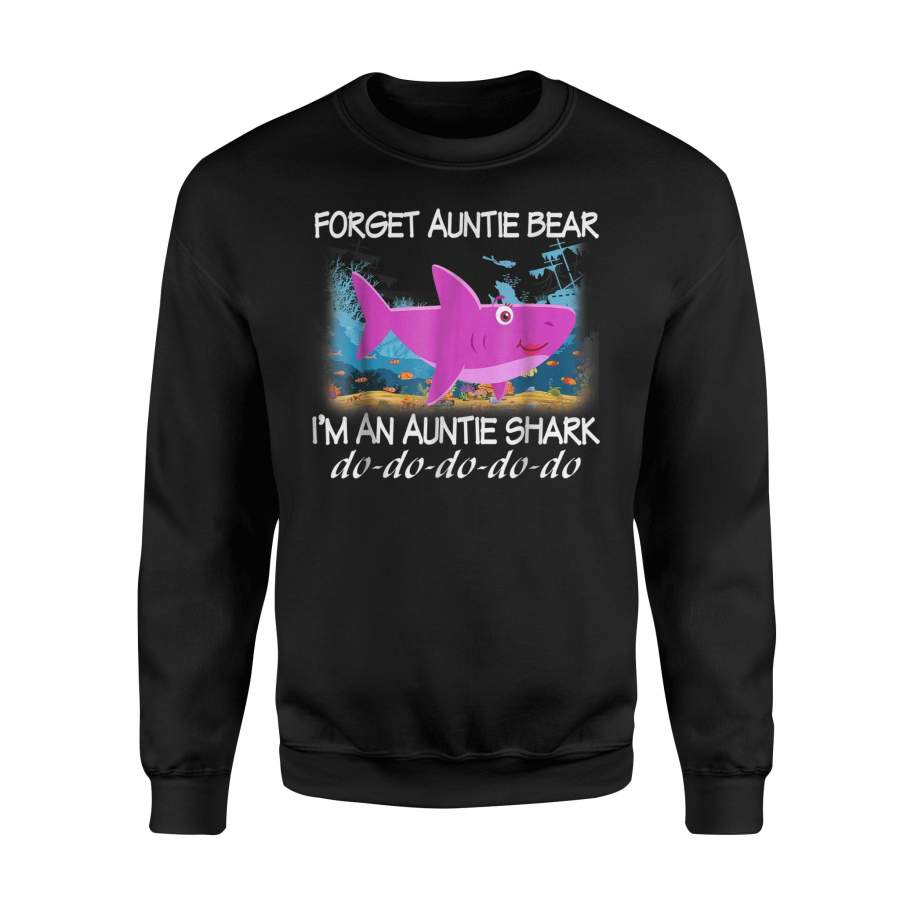 Auntie Shark Family Shark Doo Doo Doo – Mothers Gift Sweatshirt