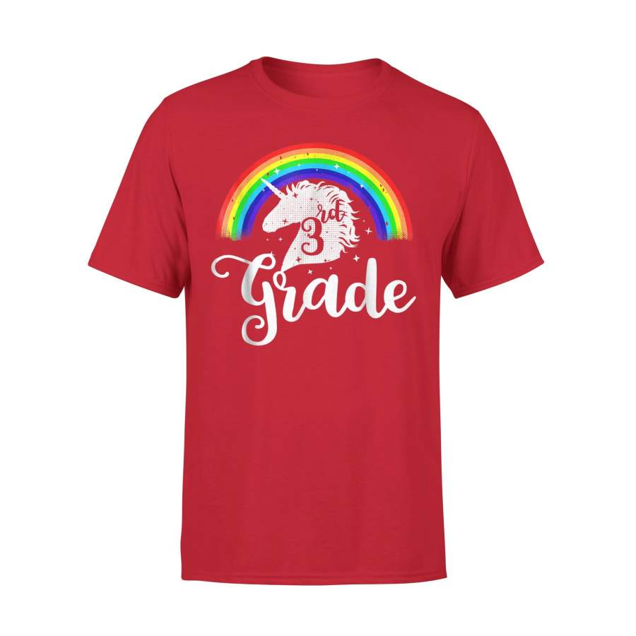 3rd Unicorn Grade Teacher Back To School Gift T-Shirt