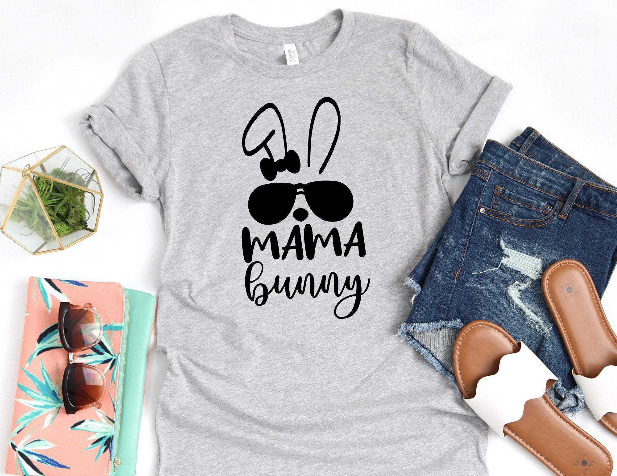 Mama Bunny Shirt – Mama Easter Shirt, Easter Shirt For Mom, Funny Mom Shirt – Mama Shirt – First Mother’S Day – Gifts For Women T-Shirt Hoodie All Color Size S-5Xl