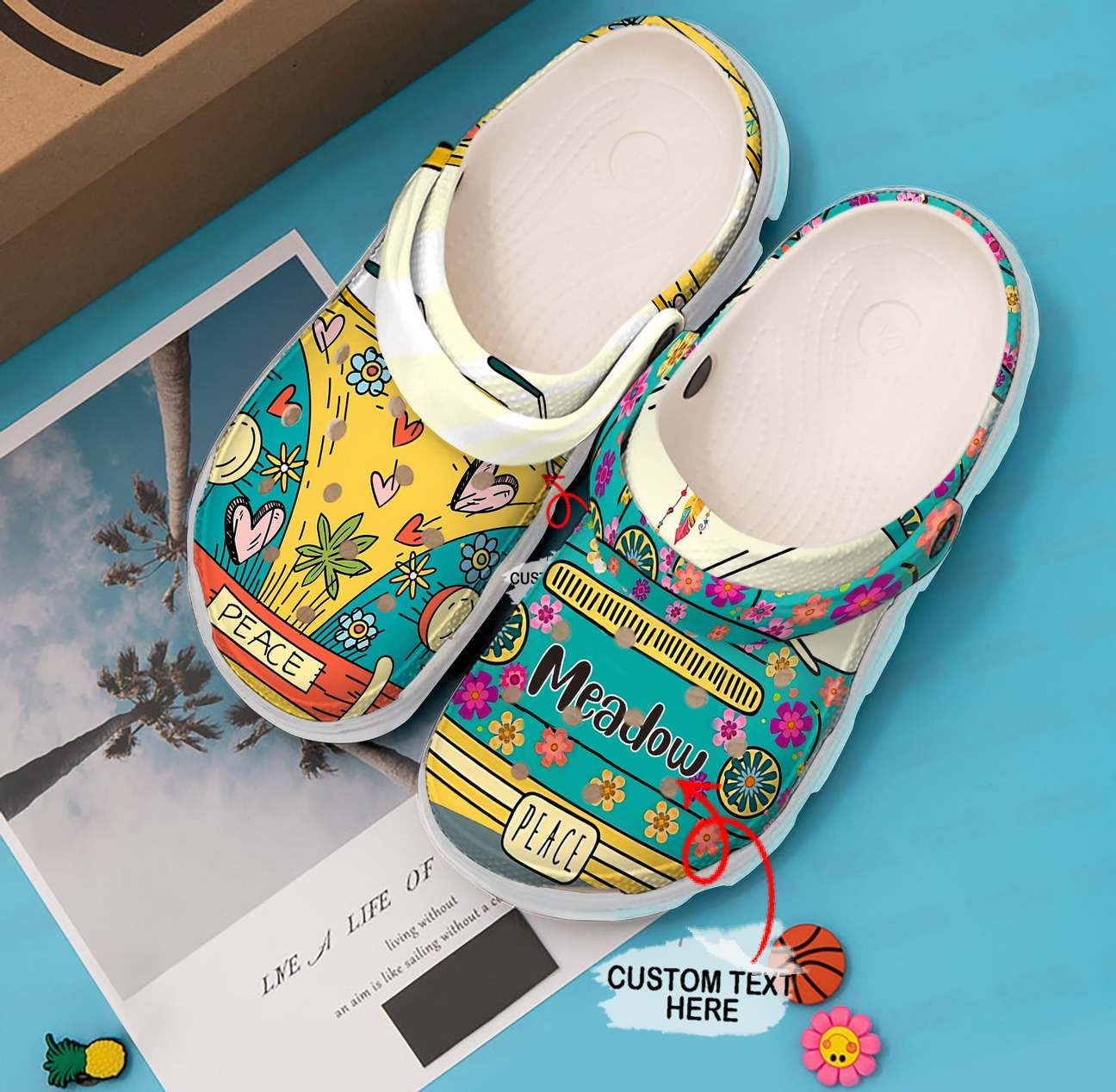 Camping Personalized Clog, Custom Name, Text, Color, Number Fashion Style For Women, Men, Kid, Print 3D Camper