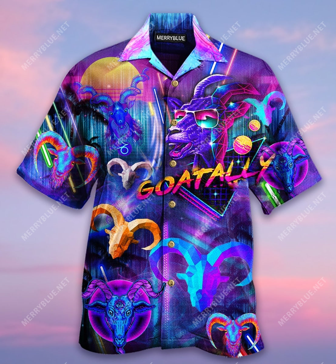 Goatally Goat Unisex Hawaii Shirt Ha2752